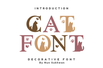 Cat Font Font Design Trends and Creative Uses